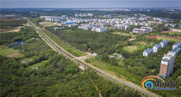 瞰海南 | 海口江东新区路网建设加速推进 白驹大道延长线将于6月底完成土建